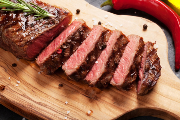 Bulk Beef New York Striploin Steaks